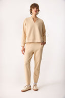 Kadın Marlin Sweatshirt - Taş