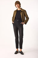 Kadın Norah Black Beli Lastikli Jean Pantolon - Black