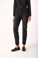 Kadın Norah Black Beli Lastikli Jean Pantolon - Black
