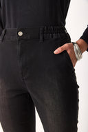 Kadın Norah Black Beli Lastikli Jean Pantolon - Black