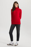 Kadın Norah Black Beli Lastikli Jean Pantolon (TENCEL)™ - Black