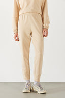 Kadın Norah Rahat Kesim Eşofman Altı - Taş