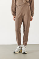 Kadın Norah Rahat Kesim Eşofman Altı - Vizon