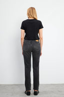 Kadın Petra Black Boyfriend Jean Pantolon - Black