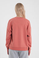 Kadın Rhona Bisiklet Yaka Regular Fit 3 İplik Sweatshirt - Gülkurusu