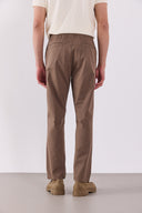 Erkek Robert Sülfür Gabardin Chino Pantolon - Taba