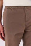 Erkek Robert Sülfür Gabardin Chino Pantolon - Taba
