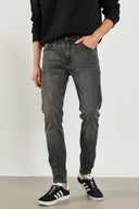 Erkek Smith Antrasit Tapered Fit Jean Pantolon - Antrasit