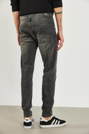 Erkek Smith Antrasit Tapered Fit Jean Pantolon - Antrasit