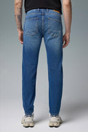 Erkek Smith Dark Blue Tapered Fit Jean Pantolon - Dark Blue