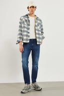 Erkek Smith Deep Dark Blue Tapered Fit Jean Pantolon - Deep Dark Blue