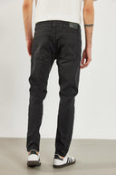 Erkek Smith Kaplamalı Black Tapered Fit Jean Pantolon - Black