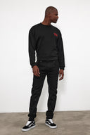Erkek Smith Stay Black Tapered Fit Jean Pantolon - Stay Black
