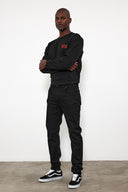 Erkek Smith Stay Black Tapered Fit Jean Pantolon - Stay Black