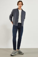 Erkek Teos Blue Black Skinny Jean Pantolon - Blue Black