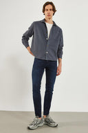 Erkek Teos Blue Black Skinny Jean Pantolon - Blue Black