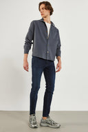 Erkek Teos Blue Black Skinny Jean Pantolon - Blue Black