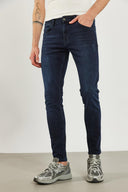 Erkek Teos Blue Black Skinny Jean Pantolon - Blue Black