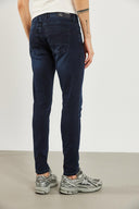 Erkek Teos Blue Black Skinny Jean Pantolon - Blue Black