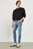 Erkek Teos Dirty Med Yırtıklı Skinny Jean Pantolon - YIRTIKLI DIRTY MED