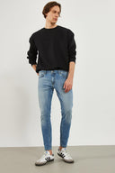 Erkek Teos Dirty Med Yırtıklı Skinny Jean Pantolon - YIRTIKLI DIRTY MED