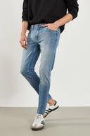 Erkek Teos Dirty Med Yırtıklı Skinny Jean Pantolon - YIRTIKLI DIRTY MED