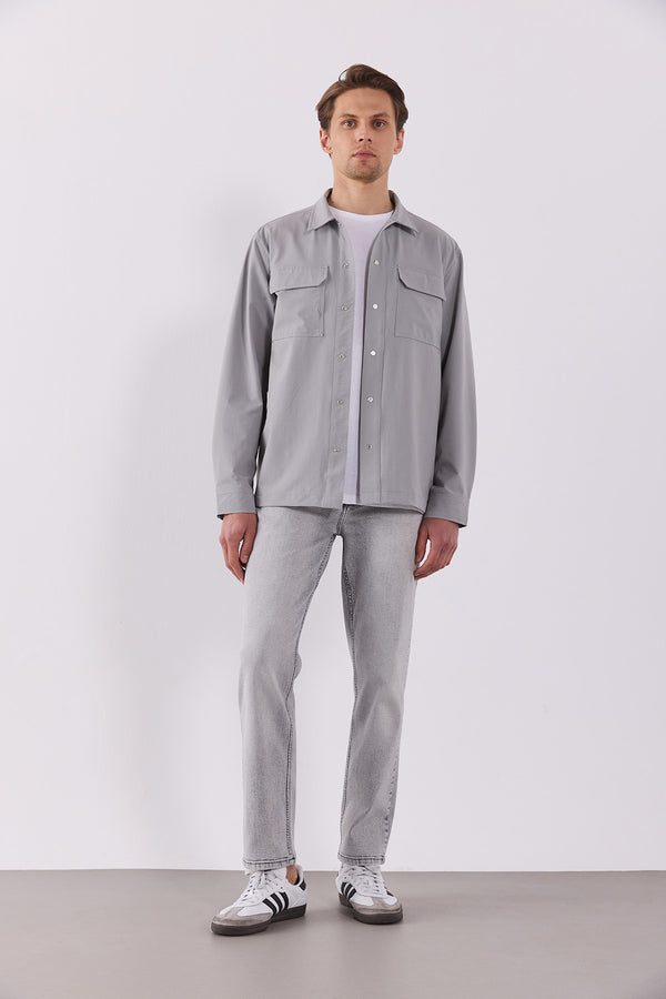 Kalimnos Grey Comfort Fit Jean Pantolon - GREY