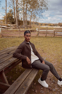 Erkek Alfred Beli Lastikli Yumuşak Dokulu Pantolon - Haki