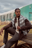 Erkek Alfred Beli Lastikli Yumuşak Dokulu Pantolon - Haki