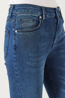 Gabriella Premium Dark Blue Skinny Jean Pantolon(TENCEL)(TM) - PREMIUM DARK BLUE