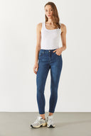 Gabriella Premium Dark Blue Skinny Jean Pantolon(TENCEL)(TM) - PREMIUM DARK BLUE