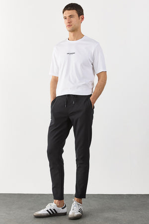 Vena Sports Baskılı Bisiklet Yaka Regular Fit Tişört - BEYAZ