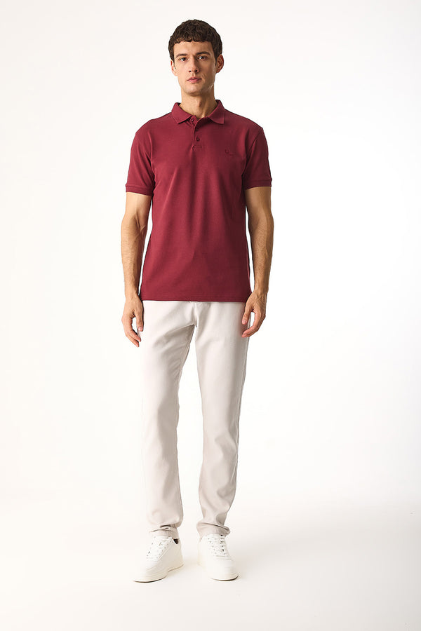 Jake Beli Lastikli Parça Boya Chino Pantolon(TENCEL)(TM)