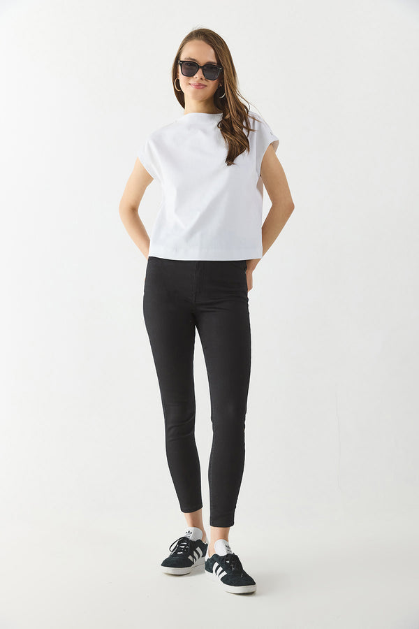 Holly Powerstretch Skinny Pantolon - SİYAH