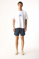 Alex Beli Lastikli %100 Keten Şort