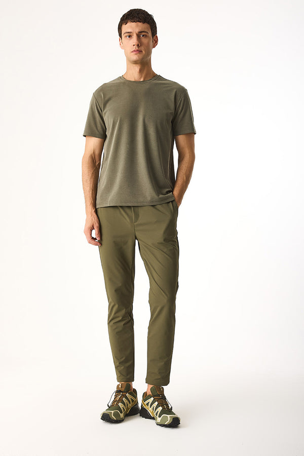 Ken Bisiklet Yaka Regular Fit Yumuşak Dokulu Tişört(CUPRO) 2Y2529716C-030