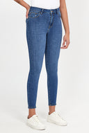 Gabriella Dirty Dark Skinny Jean Pantolon - DIRTY DARK BLUE