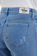 Petra Dirty Med Blue Boyfriend Jean Pantolon - DIRTY MED BLUE