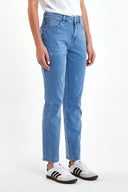 Petra Dirty Med Blue Boyfriend Jean Pantolon - DIRTY MED BLUE