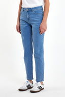 Petra Dirty Med Blue Boyfriend Jean Pantolon - DIRTY MED BLUE