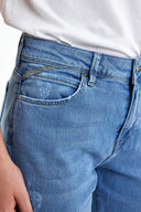 Petra Dirty Med Blue Boyfriend Jean Pantolon - DIRTY MED BLUE