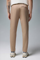 Erkek Alfred Beli Lastikli Beach Pantolon - Taş