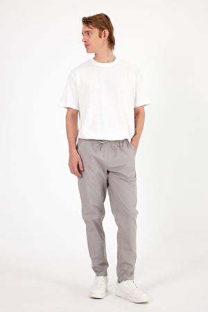 Alfred Beli Lastikli Gabardin Pantolon - VİZON