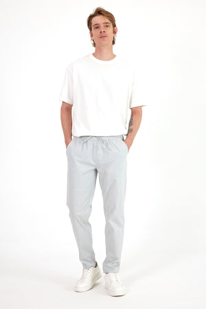 Alfred Beli Lastikli Gabardin Pantolon - BUZ GRİ 1Y2411508IGS-422