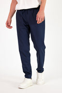 Erkek Alfred Beli Lastikli Summer Gabardin Pantolon - Lacivert
