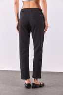 Kadın Alian Beli Lastikli Smart Pantolon - Siyah