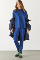 Kadın Alian Yumuşak Dokulu Jogging Pantolon (CUPRO) - Navy