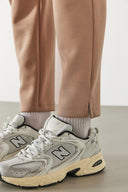 Kadın Alian Yumuşak Dokulu Jogging Pantolon (CUPRO) - Vizon