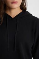 Kadın Angelica Kapüşonlu Regular Fit Triko Kazak - Siyah