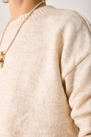 Kadın Anita Bisiklet Yaka Triko Kazak - Kemik